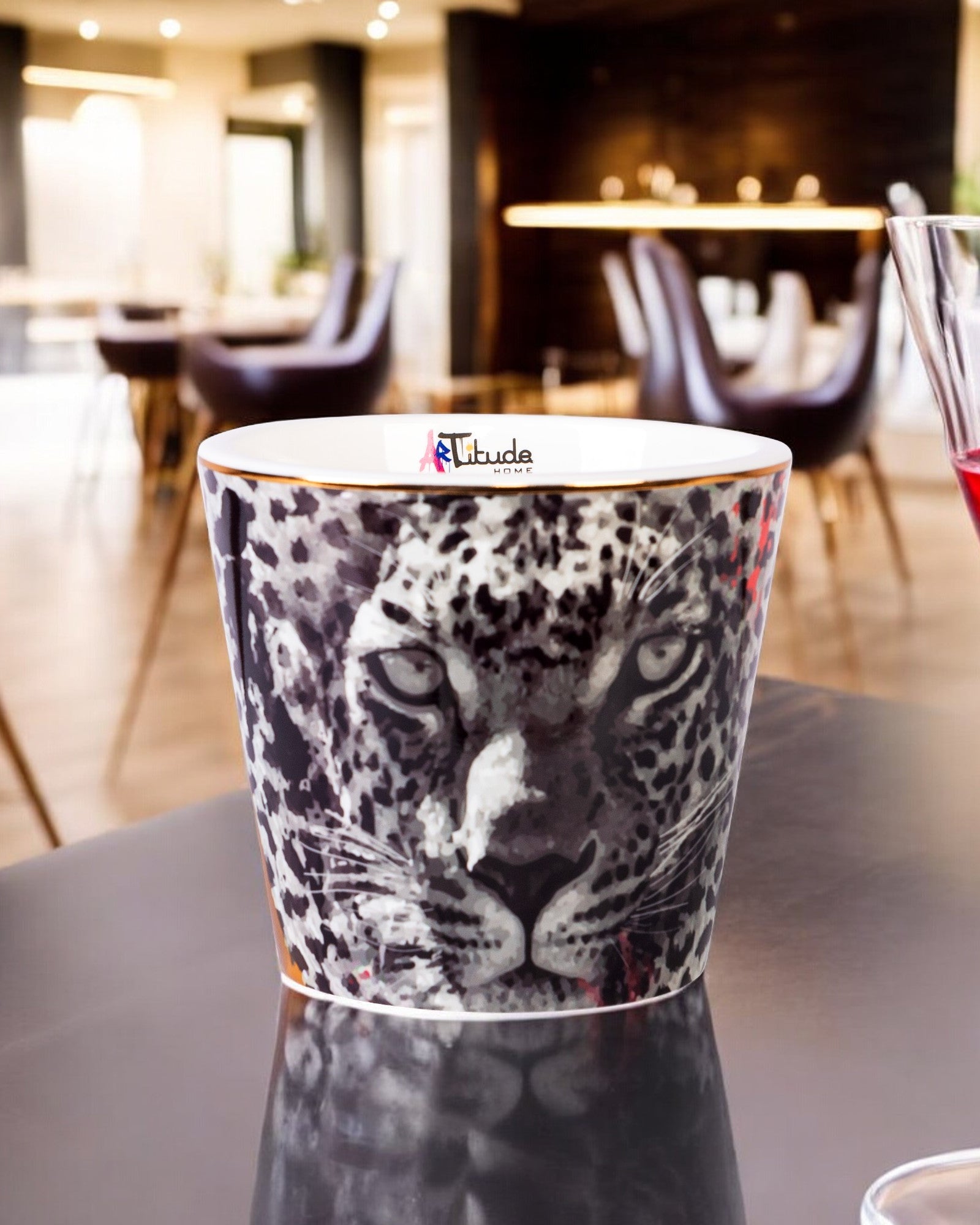 Luxury scented candle with premium fragrance