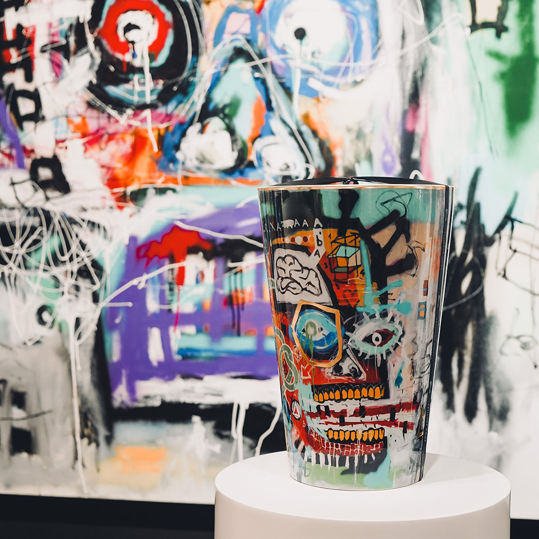 Artistic luxury scented candles, blending urban beauty with deep reflections on inequality and cultural expression.