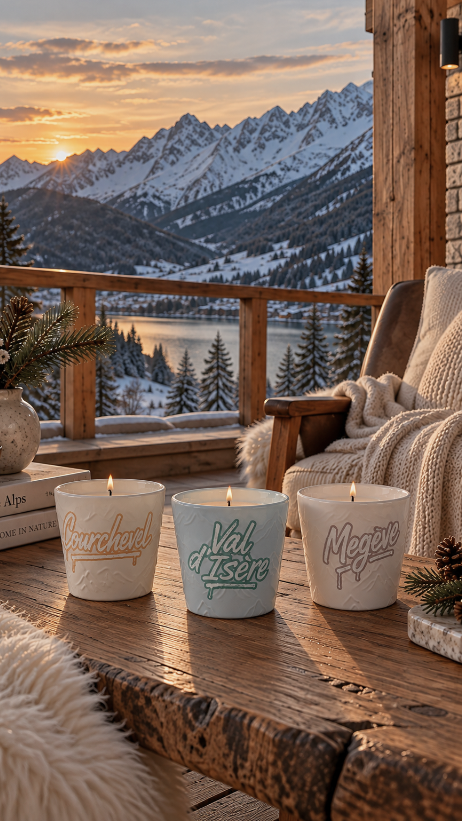 Alpine Retreat (7.5cm X 3 ) Gift Set