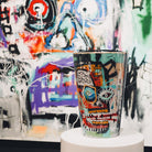 Artistic luxury scented candles, blending urban beauty with deep reflections on inequality and cultural expression.