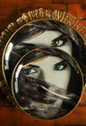 Luxury dinnerware set with an exquisite Arabian-inspired design for elegant dining.
