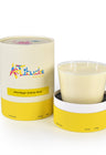 Premium candle wax refill with natural soy scent